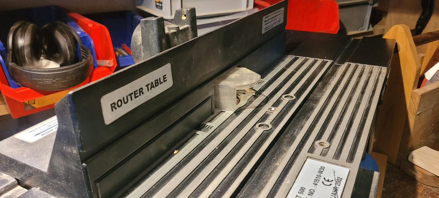 Sauganschlussadapter für Frästisch