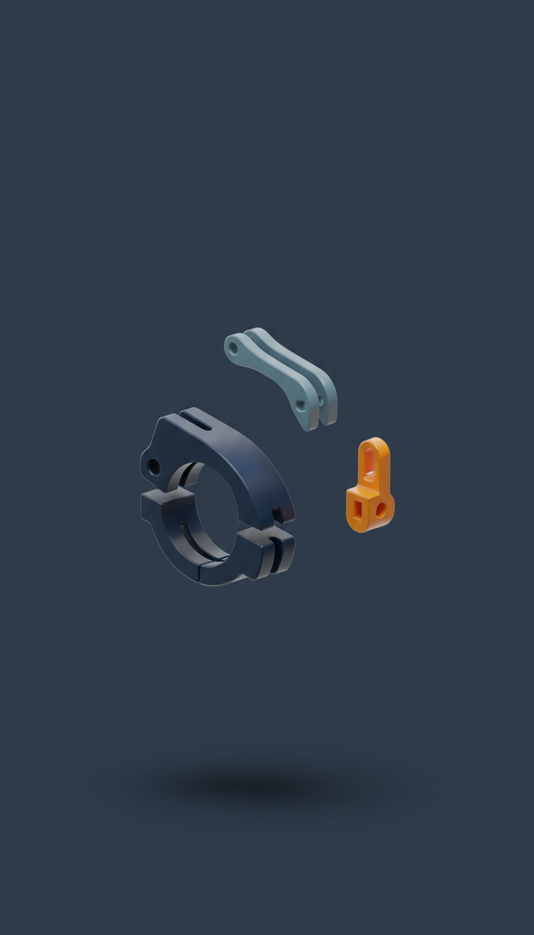 Individuelles Zugführungs-Set, 3D-gedruckt