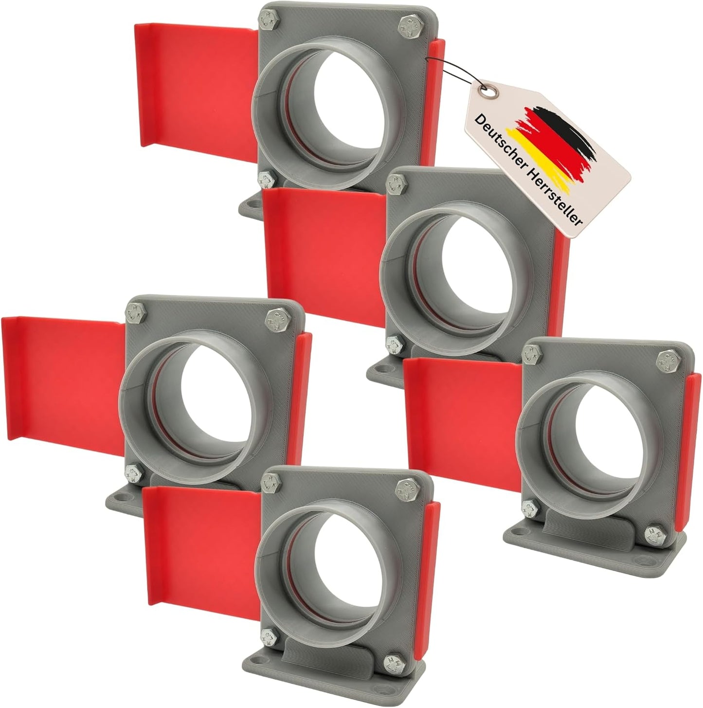 Absperrschieber DN50 für HT-Rohre – 5er-Set robustes Blastgate