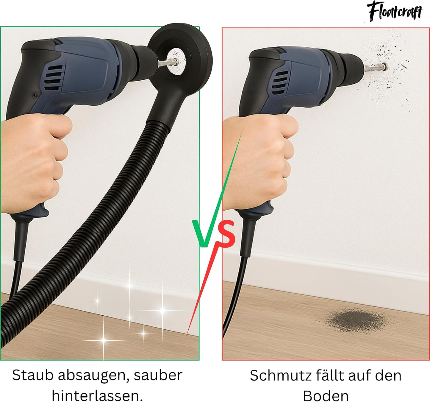 Bohrloch Absauger für Bohrmaschine