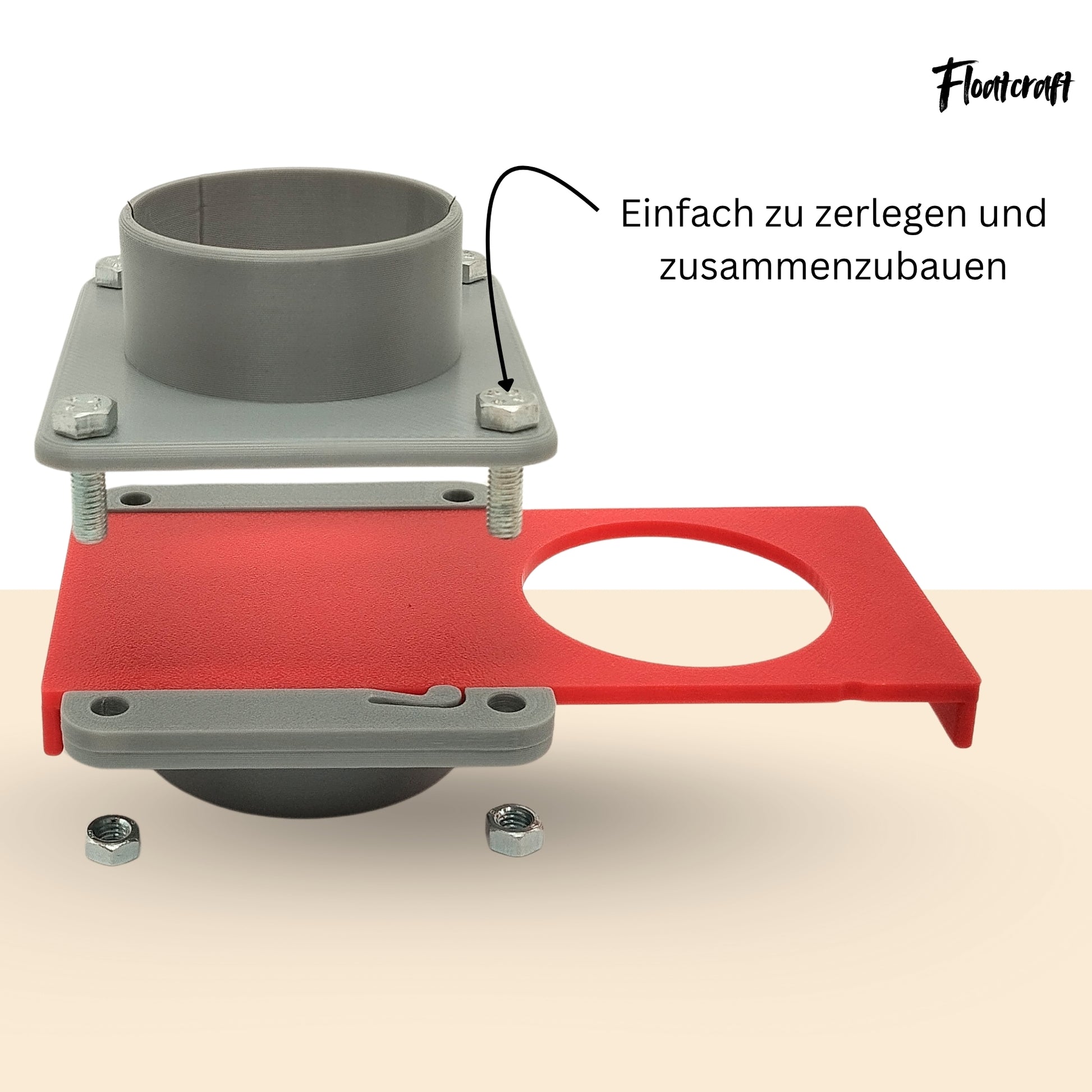 Absperrschieber DN50 ist einfach zu zerlegen und wieder zusammenzubauen