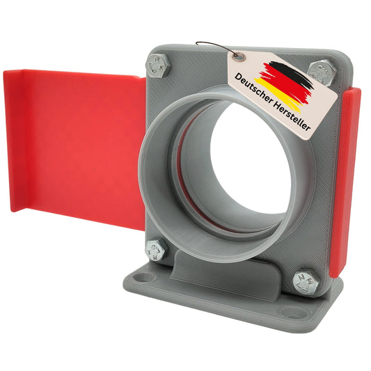 Absperrschieber DN50 für Absauganlagen – Blastgate mit Einrastfunktion